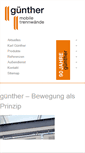 Mobile Screenshot of karlguenther.de